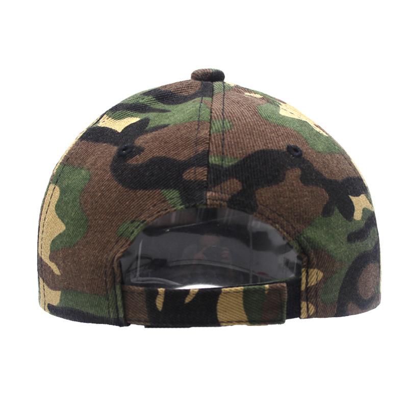 Camouflage Baseballkappe Kappe Erwachsener Outdoor Golf Sonnenschutz Hip Hat Herren und Damen Baseball Hip Hat