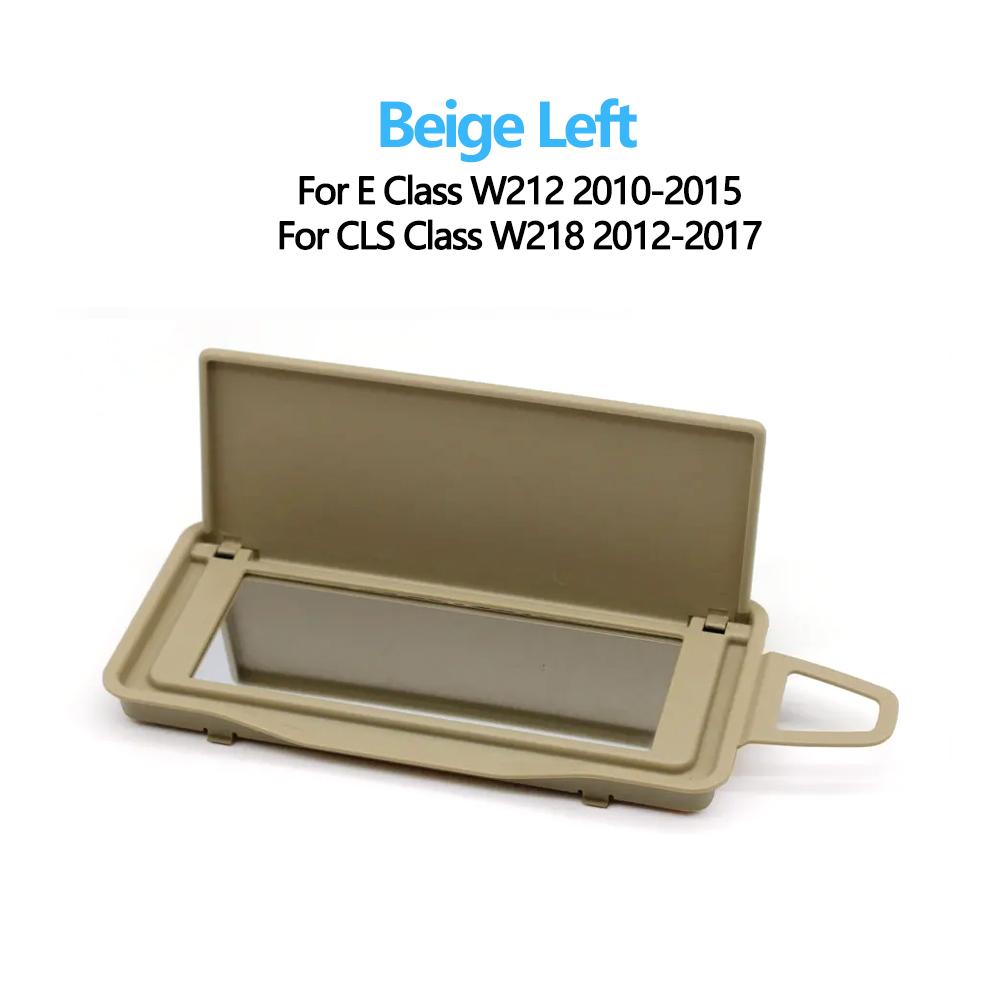 W212 W218 Car Sun Shade Visor Mirror Makeup Cosmetic Mirror Cover For Mercedes BENZ E CLS Class E200 E260 E300 E400 2128108100