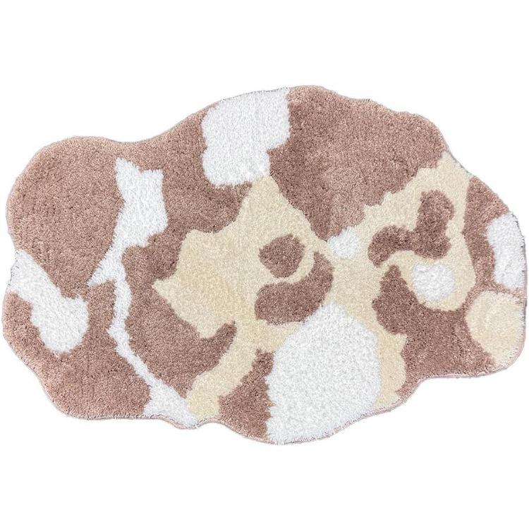 Living Room Irregular Carpet Thickened Coffee Table Mat Stain Resistant Bedside Carpet In Bedroom