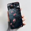 For Google Pixel 7 / Pixel 7 Pro Case Luxury Fashion Butterfly Flowers Black Soft TPU Silicone Back Cover Pixel7 7Pro Phone Case