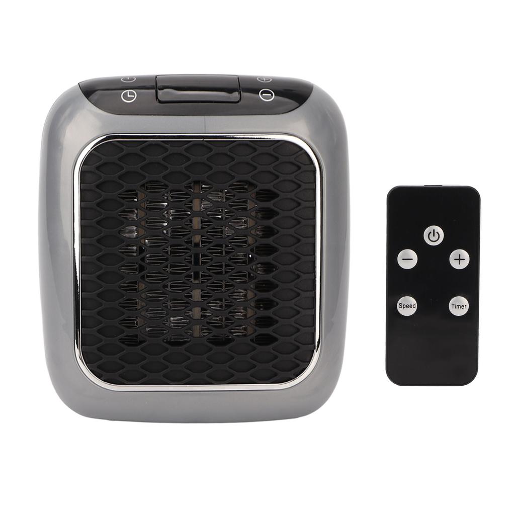Space Heater Adjust Temperature Flame Resistance Low Noise Electric Heater for Bedroom Office