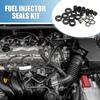 Joints Toriques d'Injecteurs de Carburant avec Micro-Filtres Kit de Réparation d'Injecteur de Carburant pour Toyota Tacoma 1995-2000 Caoutchouc Noir (Lot de 4)