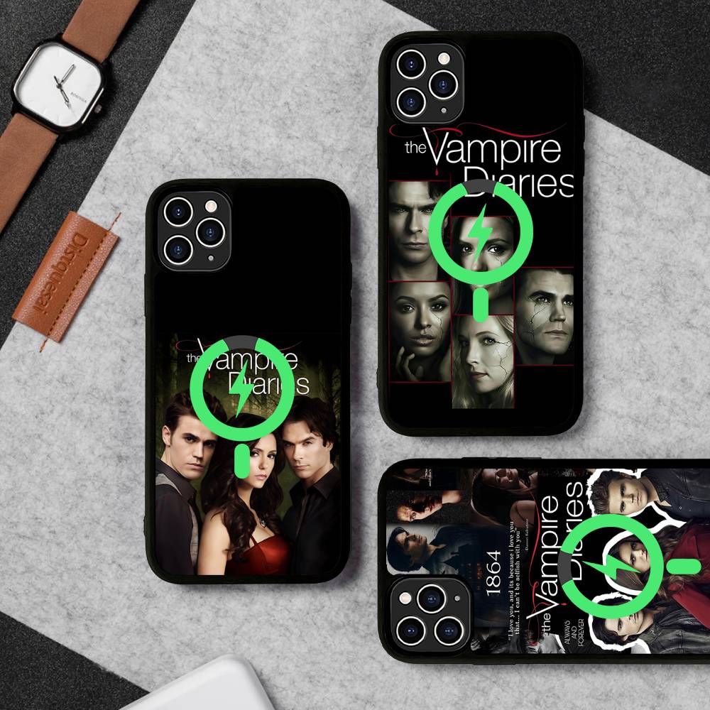 The Vampire D-Diaries Phone Case Magsafe Magnetic Phone Case For IPhone 17 16 Pro Max 15 Plus 14 13 12 11 Cover