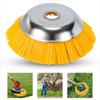 8-Inch Lawn Mower With Grass Head, Nylon Weeding Wheel, Household Weeding Brick Joint With Hardened Nylon Wire  Mowing  Wheel