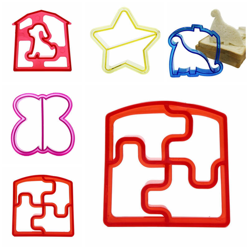 Sandwich Cutter Butterfly Dog Flower Shape Cake Bread Toast Mold Mould Maker