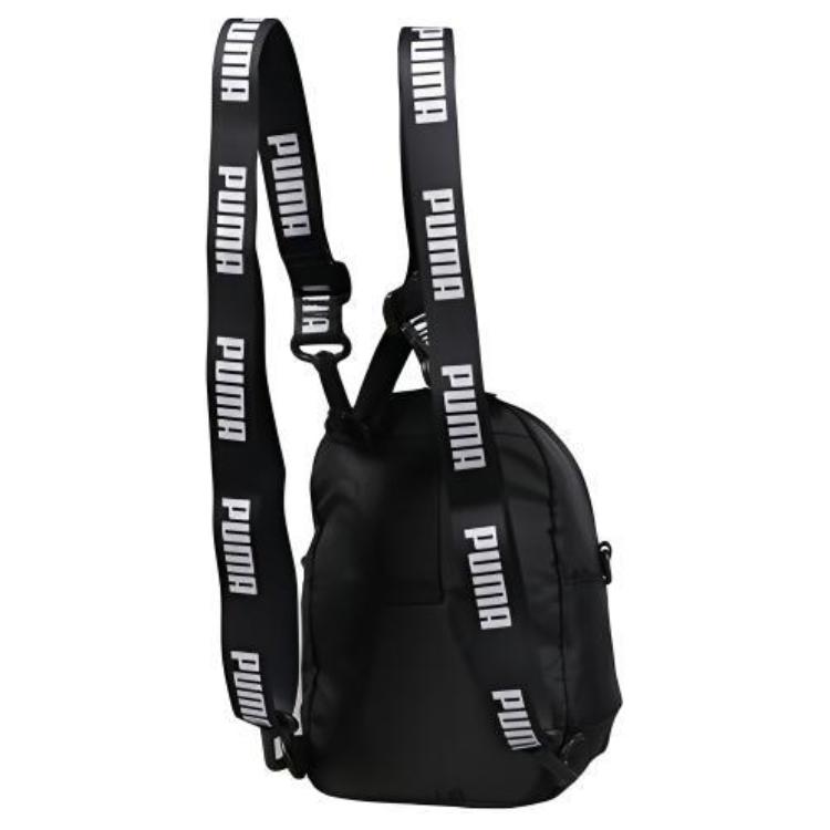 New PUMA Polyester Crossbody Bag Backpack Mini Unisex Black 076154-01