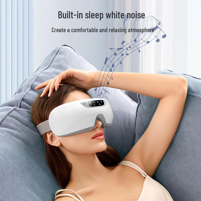 Dis Smart Foldable Eye Massager with Heat & Bluetooth Music CN Plug (adapter Included)