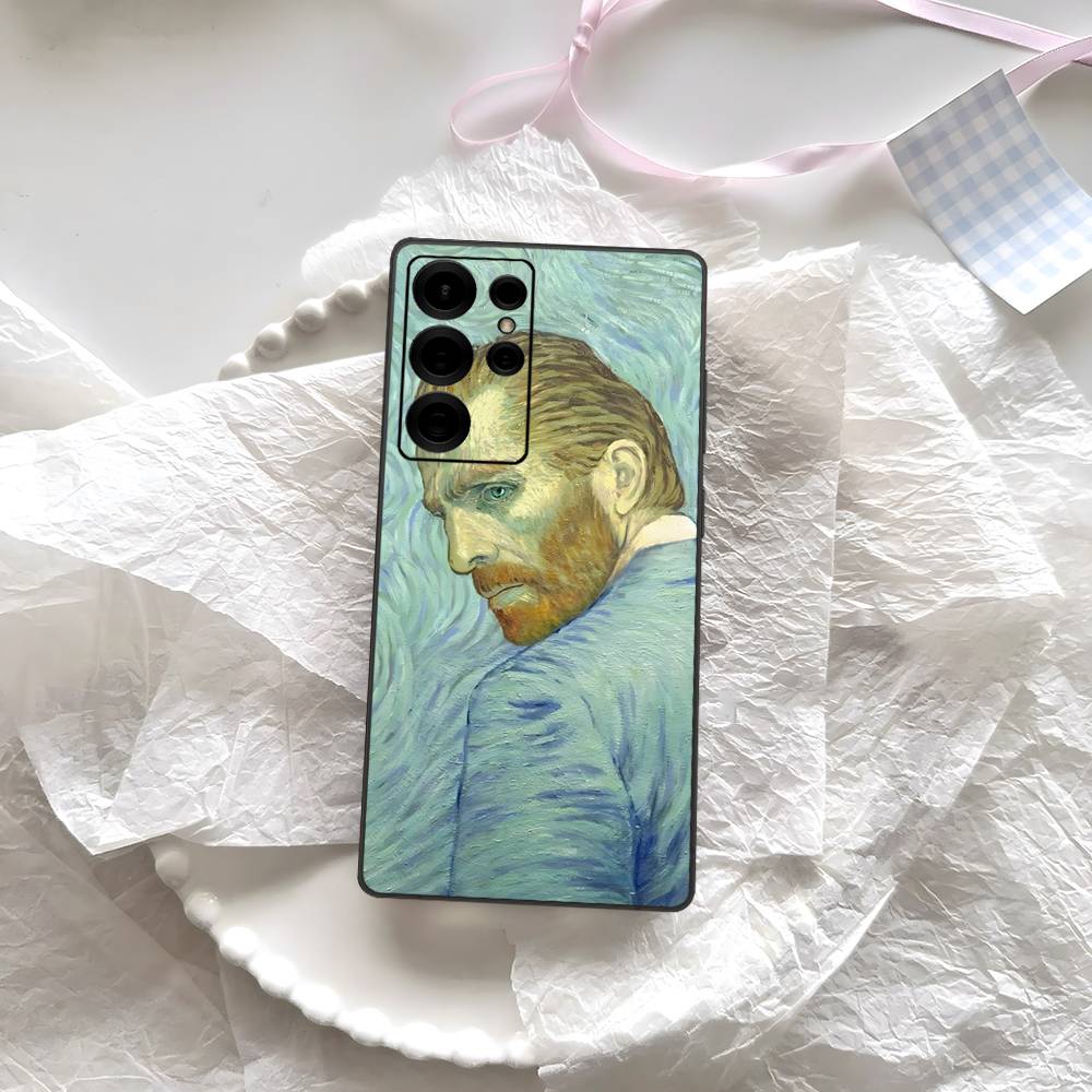 Van Gogh Oil Painting Phone Case For Samsung S 24 Fe 25 Ultra Plus 20 Lite 21 30 22 23 24 22 Ultra 5G Fundas