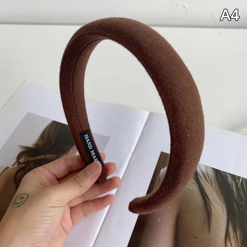 

Элегантный корейский стиль, широкополый головной убор с губкой, повязка на голову для девочек, аксессуары для волос