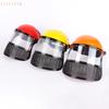 Safety Helmet Hat for Garden Grass Trimmer Weed Wacker with Full Face Mesh Mask Logging Brush Cutter Forestry Protection Gear