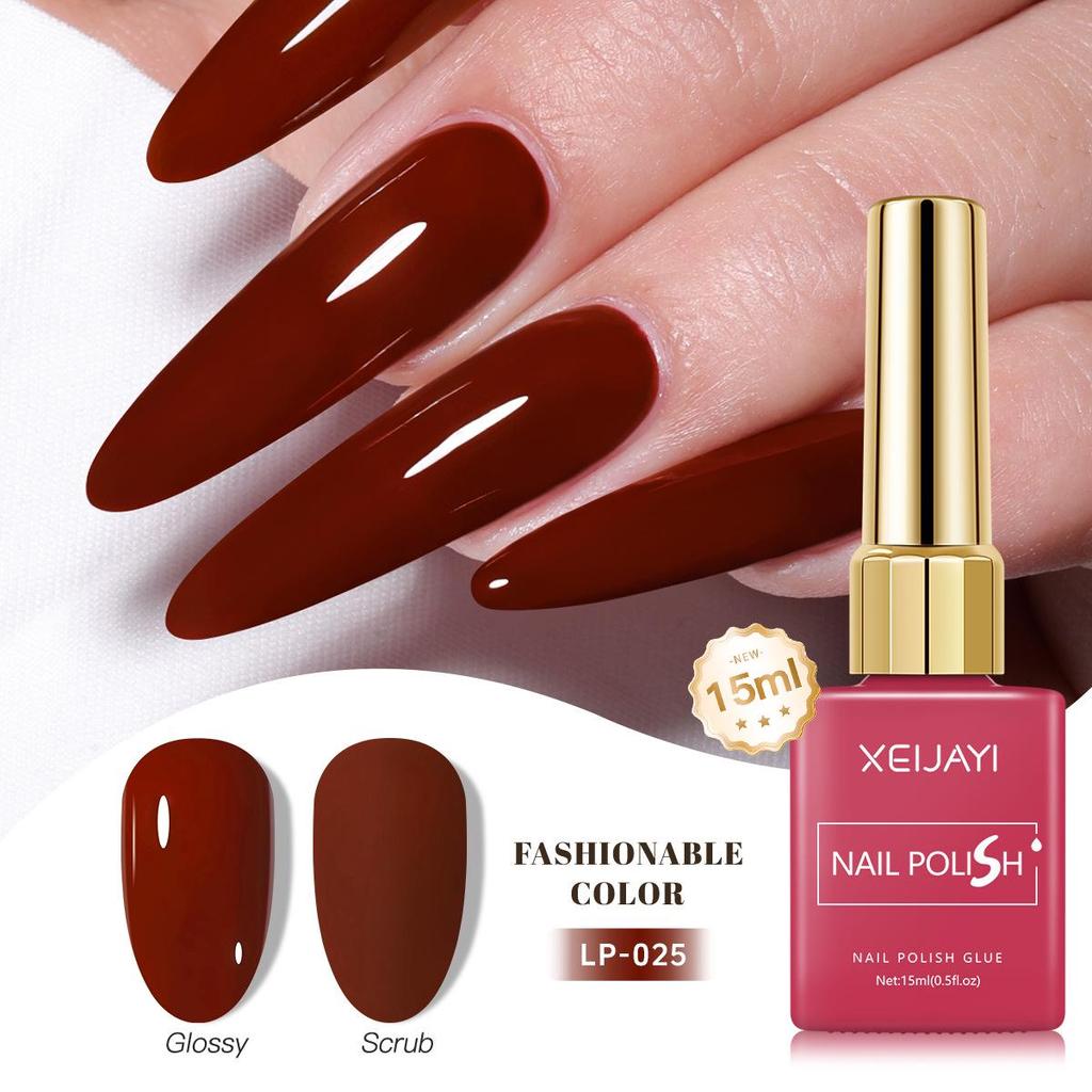 Vibrant Colored Square Bottle Nail Gel Polish - Internet Favorite for Highly Pigmented Nail Art
