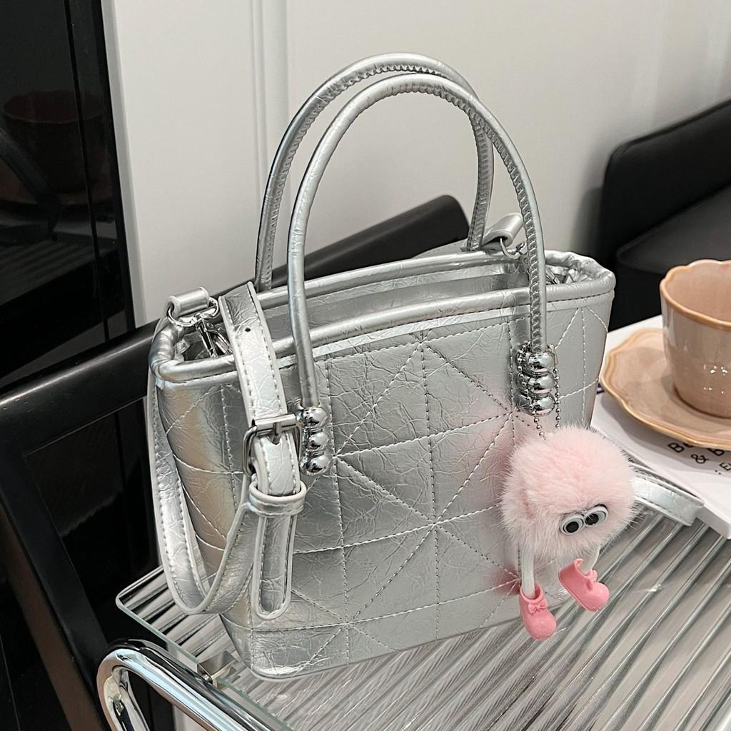 IELGY fashion diamond bucket bag — фото 3