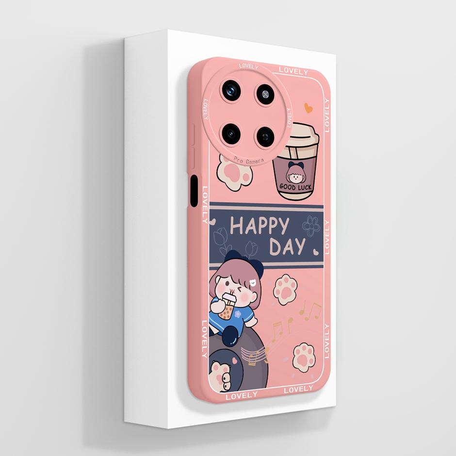 For Oppo Realme 11 4G Case Cute Panda Cartoon Style Liquid Silicone Casing For Oppo Realme11 4G New Design Prevalent Phone Funda