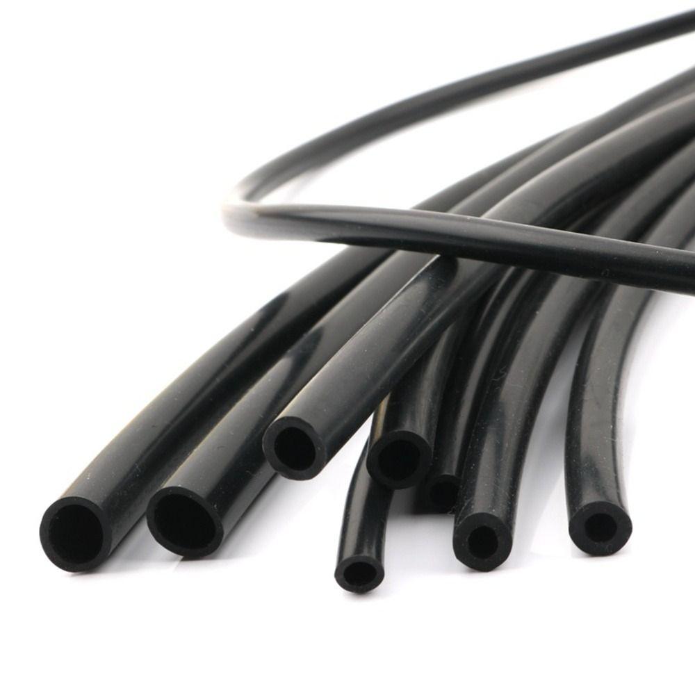 1Pcs Black Flexible Rubber Hose ID2-6mm Water Pipe Durable Garden Pipe  for Drink Water Faucet