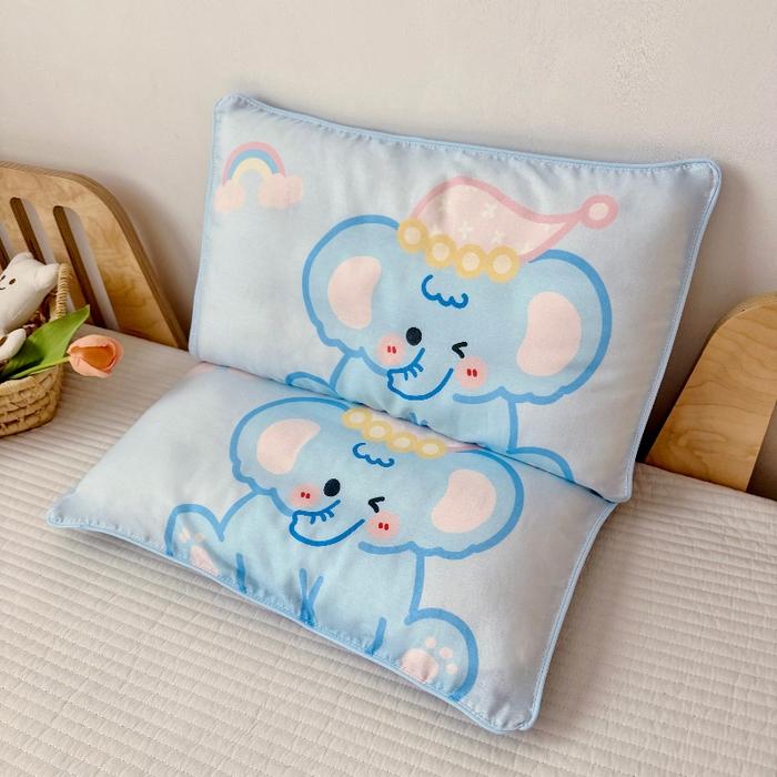1 Pc 100% Cotton Gauze Pillowcase Cartoon Pillow Case Bedding Cookies Pillow Cover Envelope Custom Pillow Case Cover 30x50cm