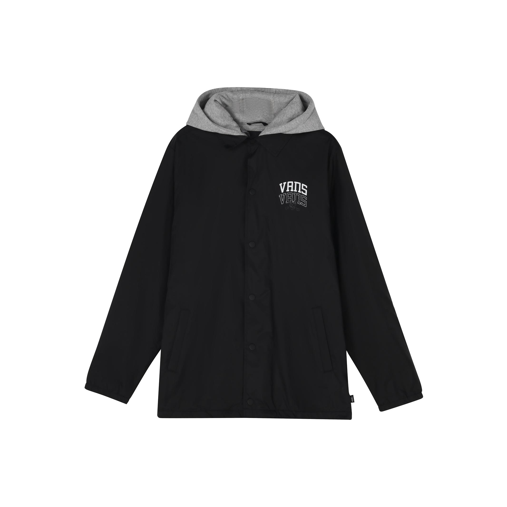 

Ветровка с логотипом Vans Skull Print, мужские куртки, черная VN0A4MQVZ7F XS