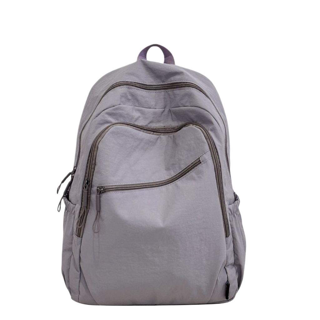 Lightweight Outdoor Backpack Men's and Women's Leisure Large Capacity College Student School Bag Simple and Ultra Light