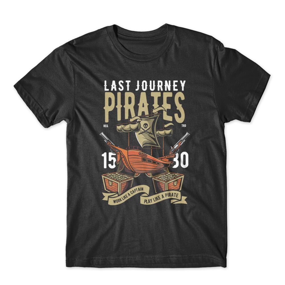 Pirate Ship T-Shirt 100% Cotton Premium Tee NEW