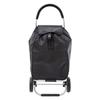 Atmosphera Alu 2-wheel Folding Market Trolley - Black