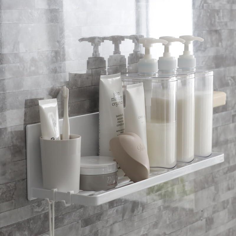 Yamazaki Jitsugyo (Yamazaki) Magnetic Bathroom Rack Large 45 Black 8499