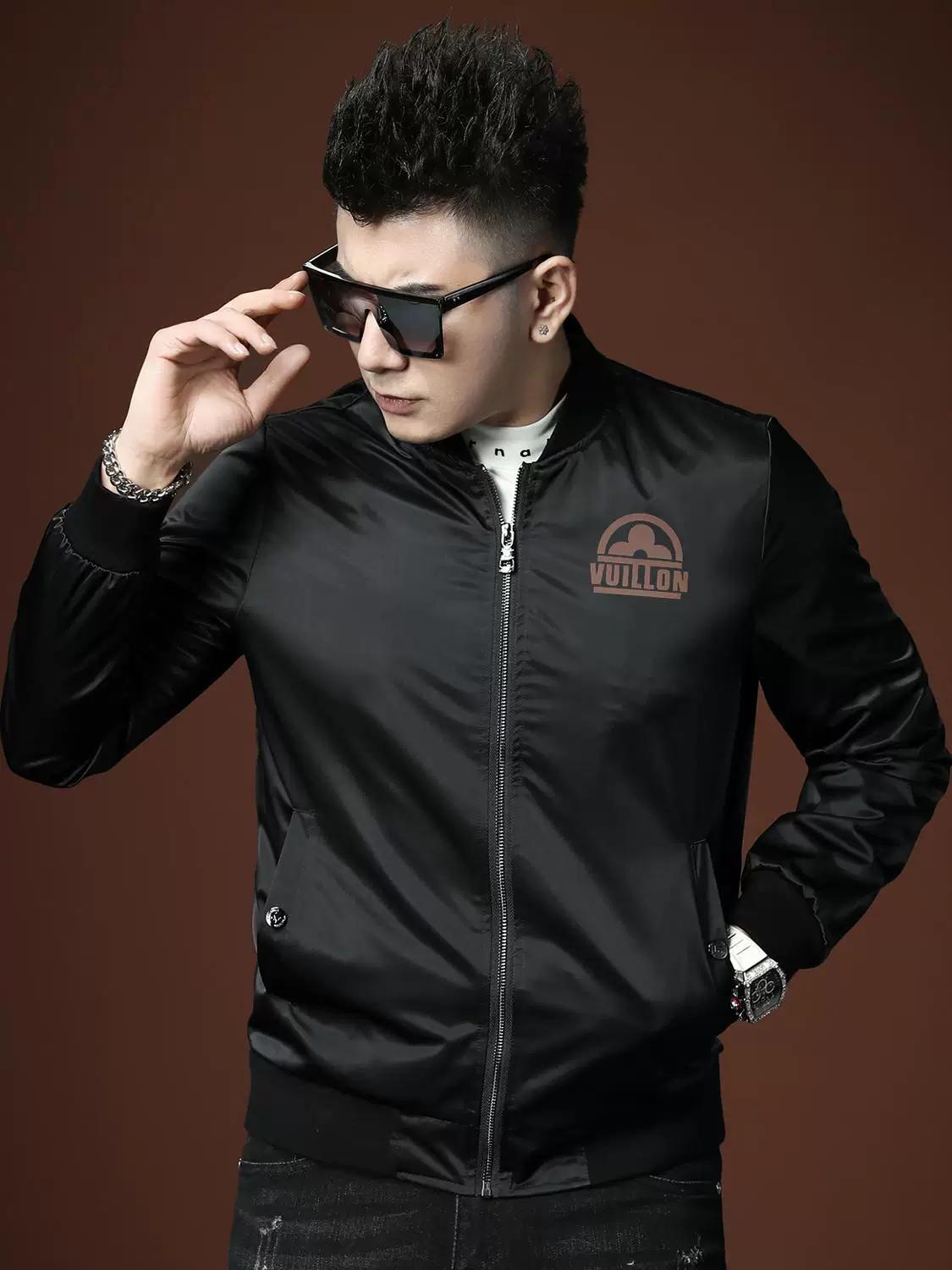 European High-End Trendy Brand Baseball Jacket Autumn Men s Coat 2025 New Fashion Letter Print Jacket for Men M