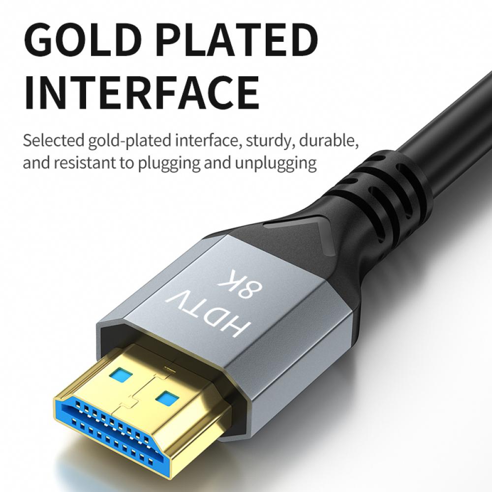 8K HDMI 2.1 Kabel 4K@120Hz 8K@60Hz 48Gbps EARC ARC HDCP Ultra High Speed HDR Für RTX Videokabel PC Laptop Projektor HD TV PS5