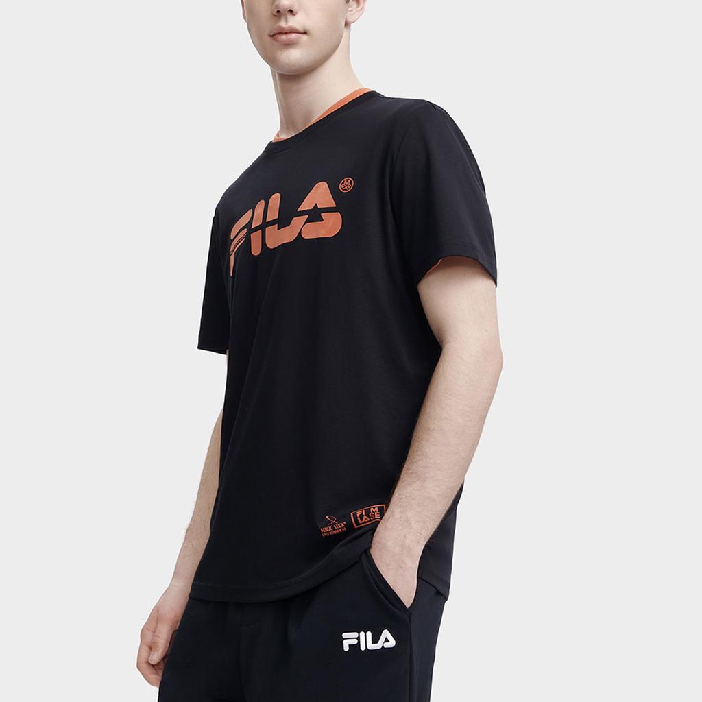 New FILA ORIGINALE T Shirt Men's Jet Black F11M329101ABK
