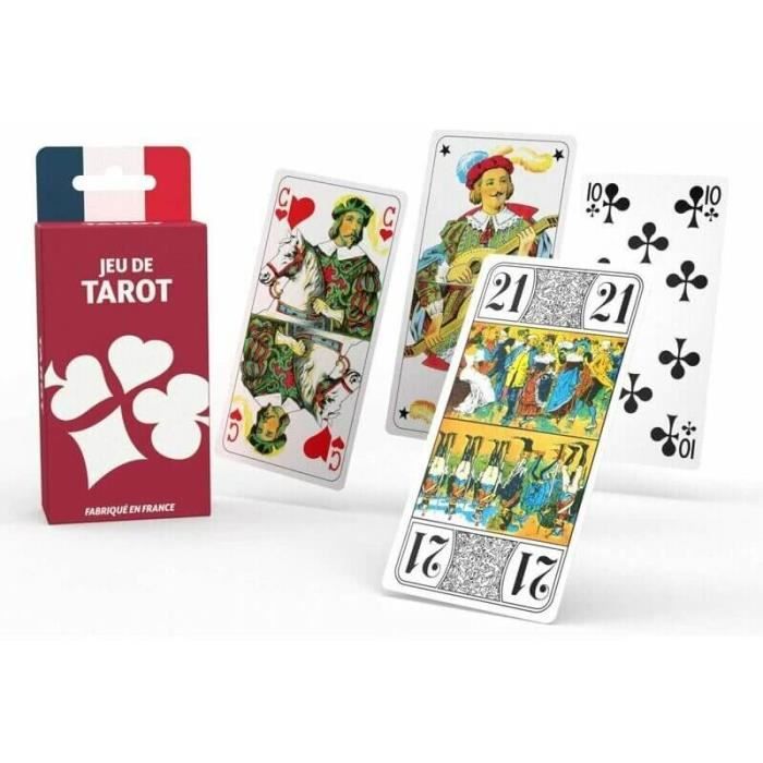 Jeu de tarot - traditionnel - 78 cartes - règle officielle - fabriqué en france