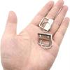 20Pcs Key Fob Hardware, 1 Inch Keychain Key Fob Hardware for Wristlet Keychain