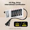 PALO Rechargeable Battery AA 1.2V Ni-MH Batteirse AA(HR6) 1300mAh and AAA(HR03) 600mAh NI-MH 2A/3A Rechargeable Batteries+6-slot charger