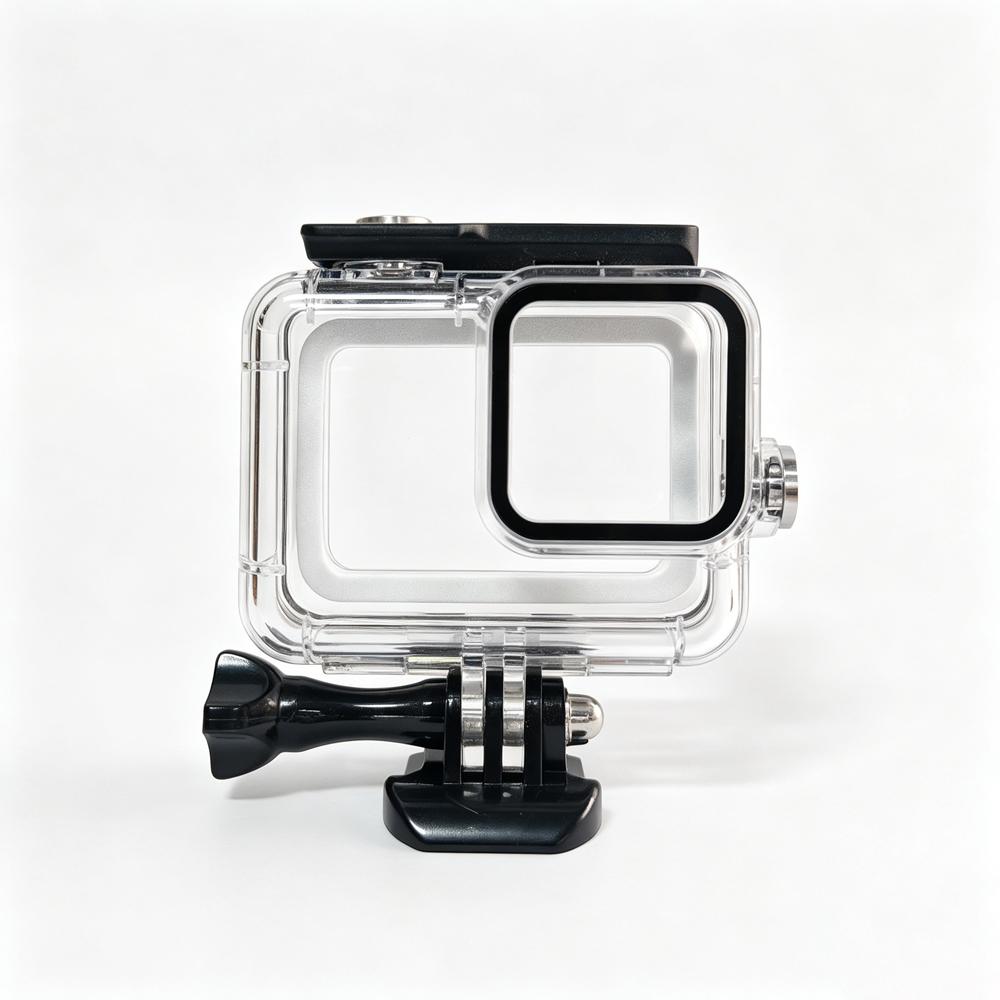 40M Underwater Waterproof Housing Case for GoPro Hero 8 Black Action Camera Diving Protective Shell with Quick Release Mount