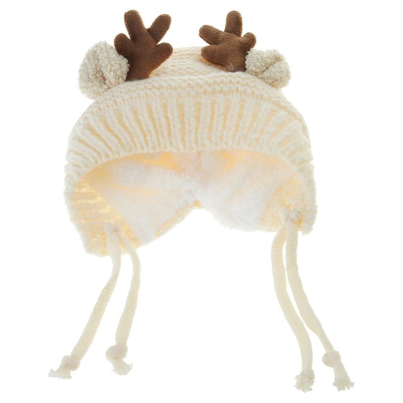 Fashion Christmas Hat for Unisex Wear with Exquisite Antlers Detail for Trending Appeal New Year Supplies