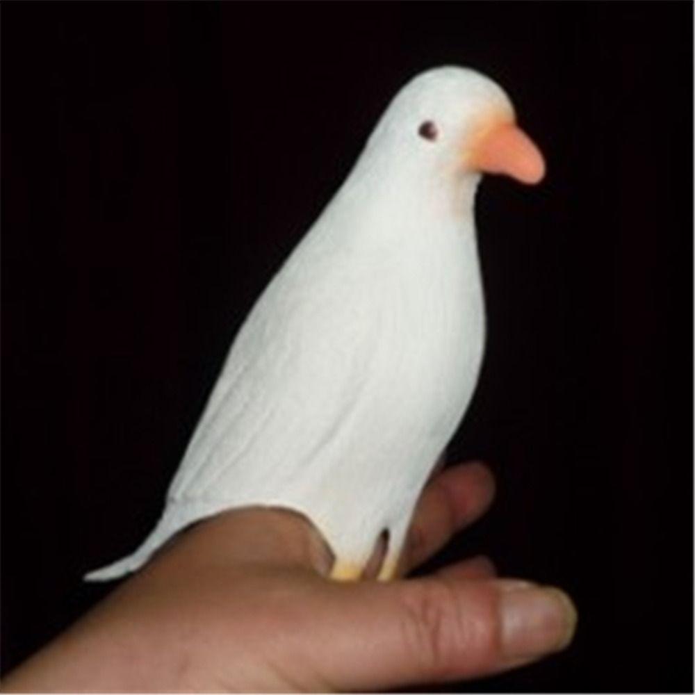Fake Rubber Dove Latex Dove Magic Tricks Mentalism  Super Latex Dove   Stage Accessory