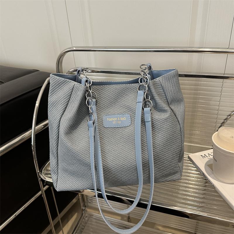 French niche bag feeling tote bag 2025 new trendy fashion big bag women's bag versatile casual shoulder bag new