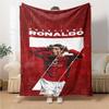 Soccer Player Action Blankets Flannel Printed Breathable Warm Throw Blanket for Home Office Bedspreads 0708a147