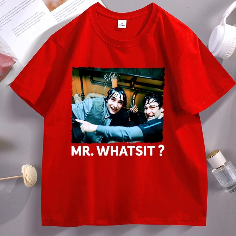 Funny Mr Whatsit TShirt Retro Cotton Short Sleeve TV Show T Shirt Trend Holiday Movie Tshirt Unisex Women Printed Tees Clothes S