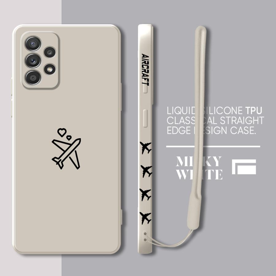 Aeroplane Phone Case for Samsung Galaxy A11 A12 A13 A14 A15 A16 A23 A25 A33 A34 A42 A53 A52s A54 TPU