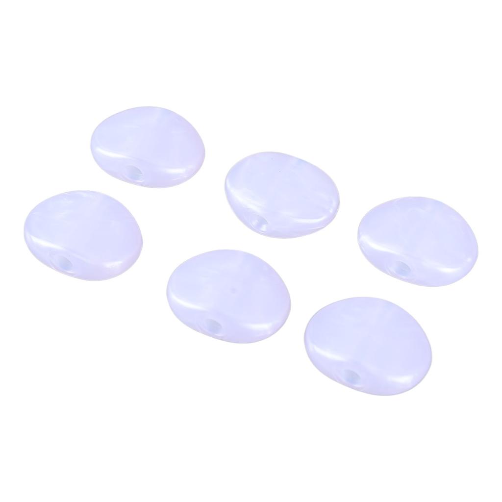 6 STÜCKE Gitarren-Tuning-Knopf Griff Kunststoff Tuner Peg Knöpfe Maschinenkopf für Akustische Elektrische Gitarren