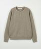 NODU Drain Henley Neck Knit [Beige]