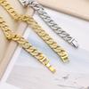 Trendy Cuban Chain Full Of Diamonds, Thick Necklace, Bracelet Combination, Hip-Hop Street Hipster Personality Rap Accessories