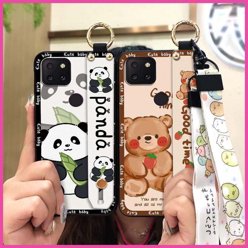 Protective Fashion Design Phone Case For TCL T-Mobile Revvl 5G Durable Waterproof Lanyard Soft case Anti-knock Wristband