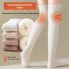 Coral Fleece Women's Socks - Winter and Autumn Floor Thickening and Warming Home Wear Leg Stockings Knee-length Stockings