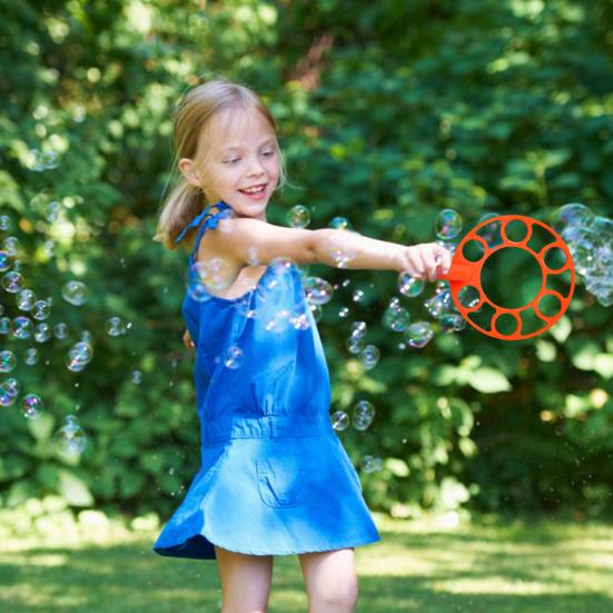 Bubble Machine Blowing Bubble Tool Bubble Wand Reusable Soap Bubble Blower Toy Outdoor Fun Toys for Kids