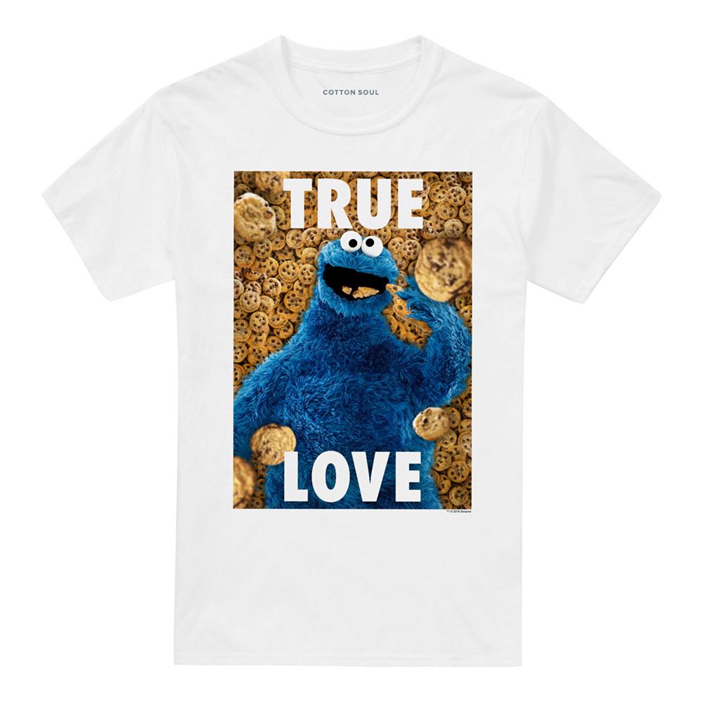Sesame Street Unisex Adult Cookie T-Shirt