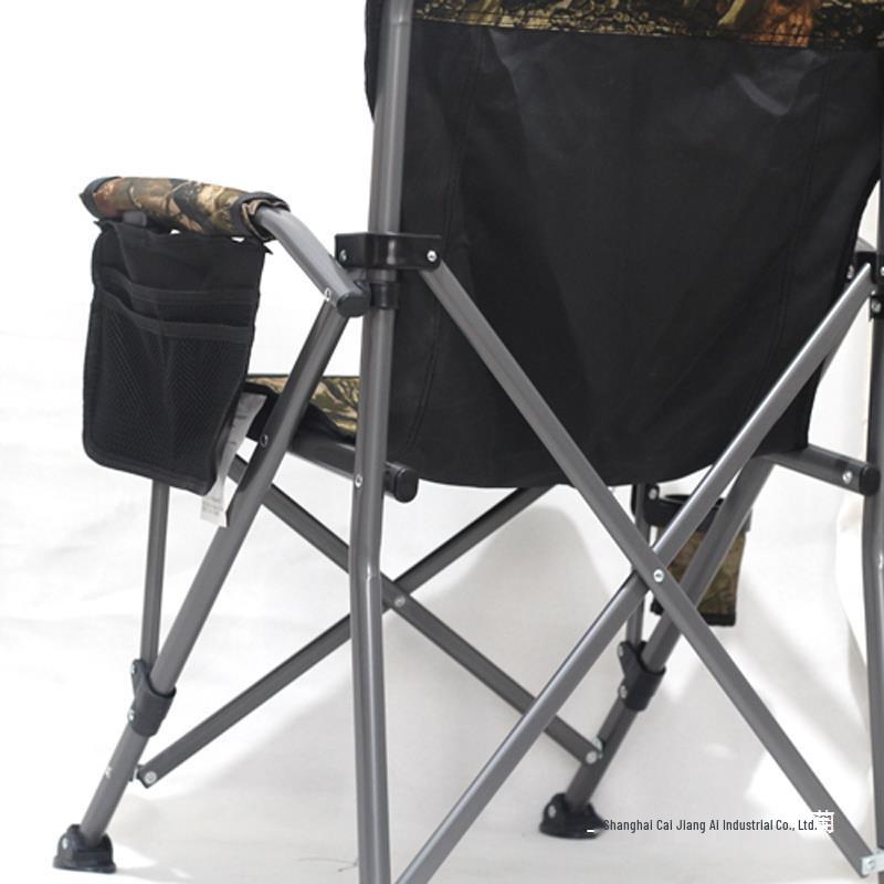 Portable Outdoor Folding Chair with Backrest for Fishing and Beach