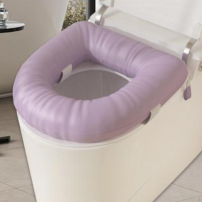 Toilettensitzkissen Kompatibel mit den meisten Standardtoiletten. Dick für Senioren.