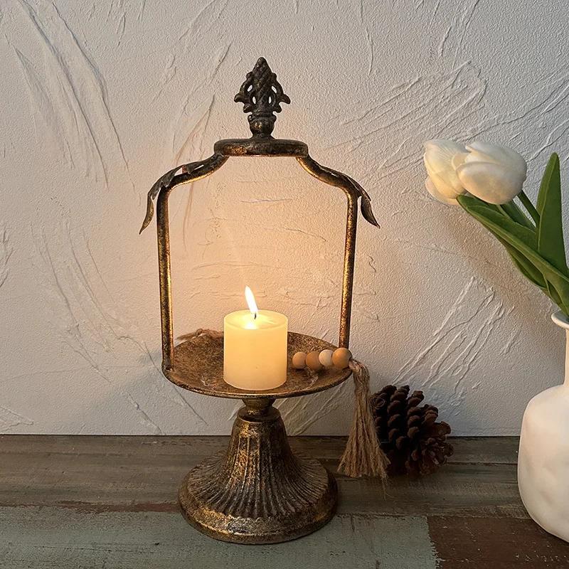 

Vintage Antique Decoration Rack, Entrance Key Rack Decoration Ornament, Bedroom Entrance Candle Holder