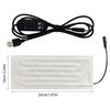 Usb Warm Paste Pads Fast-Heating Carbon Fiber Heating Pad Safe Heating Warmer Pad For Cloth Vest Jacket Coat Fishing Camping