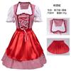 Disfraces de Carnaval de Halloween Oktoberfest Bávaro, Conjunto Completo de Pantalones con Tirantes Talla S