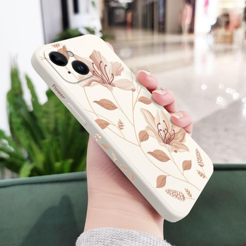 Delicate Blossoms Phone Case For iPhone 17 17 Air 16 16e 15 14 13 12 11 Plus Pro Max Mini X XR XS Cover